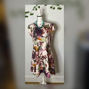 Eci Women's floral dress size XL